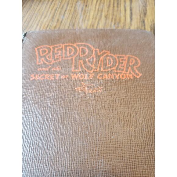 Red Ryder and the Secret of Wolf Canyon by Fred Harman 1941 Illustrated HC - Picture 2 of 14